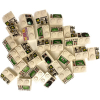 Lego Printed Slopes Pack Displays Computer Screens Space City #66164
