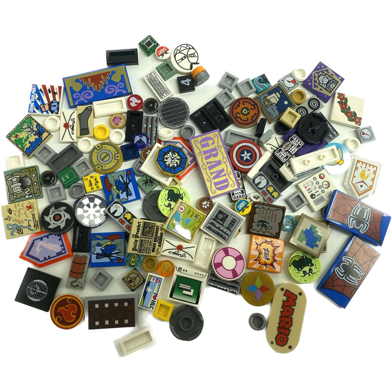 Lego Printed Tiles Mixed Pack #66381
