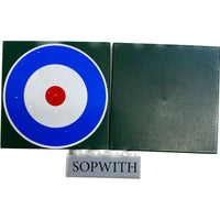 Lego Raf Roundel Dark Green Tiles / Brick From Set 10226 Sopwith Camel #64299