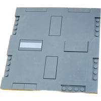 Lego Road Tile Dark Bluish Grey Brick 16x16 #63472