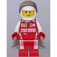 Lego Speed Champions Ferrari Sf16-h Driver Minifigure #68315