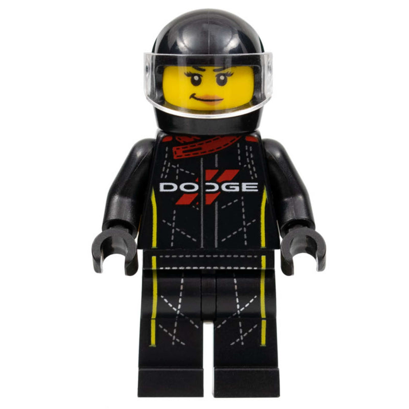 Lego Speed Champions Mopar Dodge Srt Top Fuel Dragster Driver Minifigure #66126