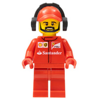 Lego Speed Champions Scuderia Ferrari Team Member Minifigure #69299