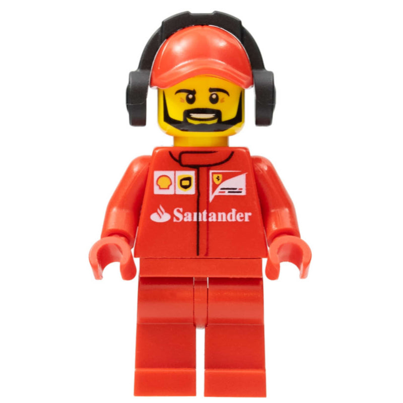Lego Speed Champions Scuderia Ferrari Team Member Minifigure #69299