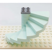 Lego Spiral Stairs Light Aqua - LEGO