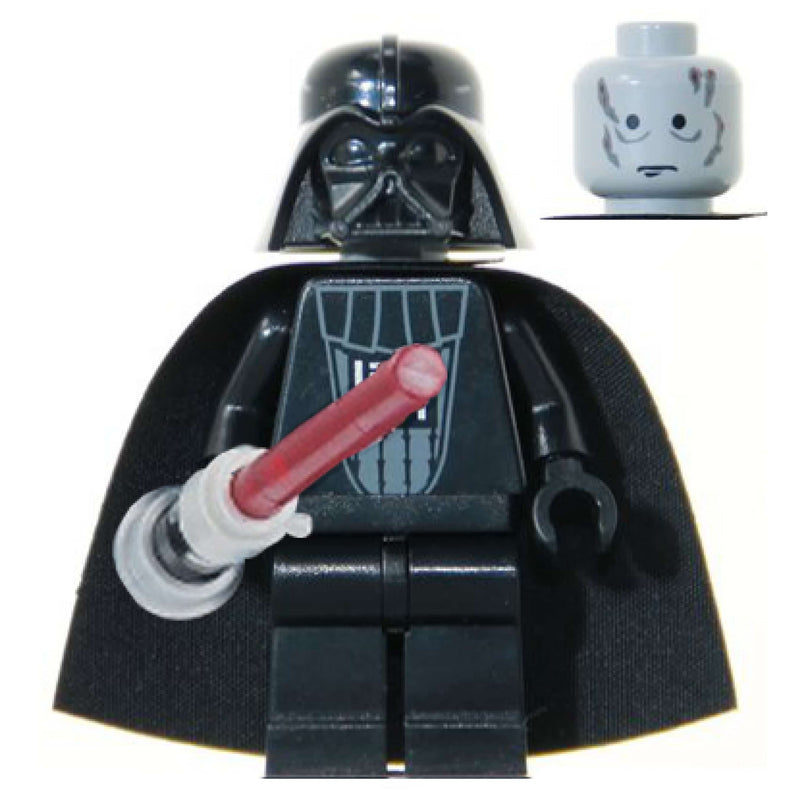 Lego Star Wars Darth Vader Light-up Lightsaber (not Working) Minifigure #66663