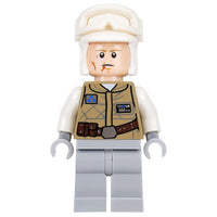 Lego Star Wars Luke Skywalker Hoth Minifigure #66337