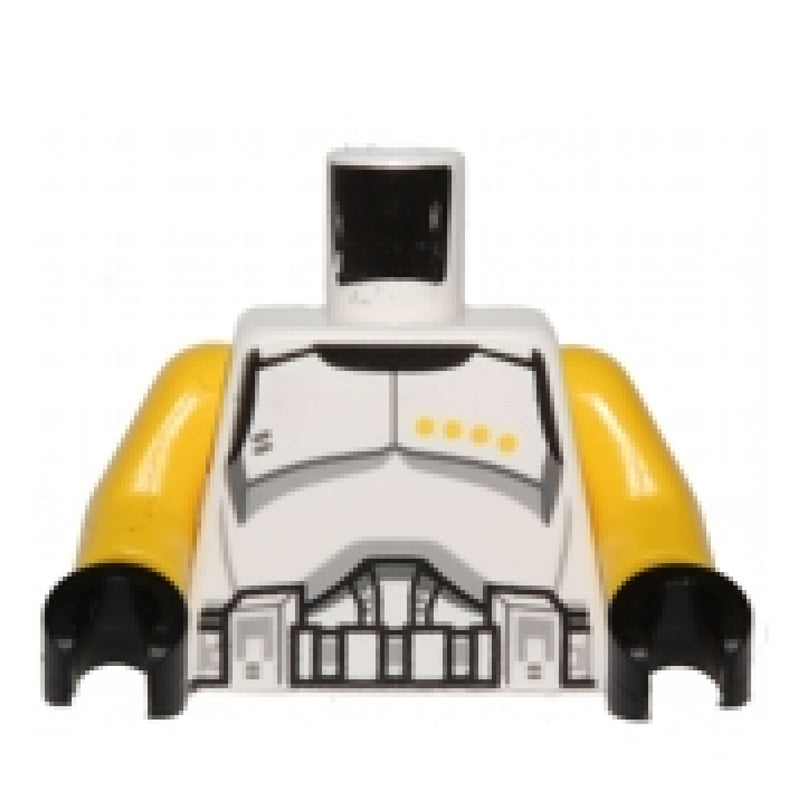 Lego Star Wars Torso For Clone Trooper Commander Minifigure Rare Piece #62925
