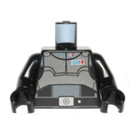 Lego Star Wars Torso For Imperial Agent Alexsandr Callus Minifigure Rare Piece #62601