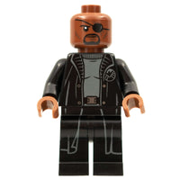 Lego Super Heroes Nick Fury Minifigure #68564
