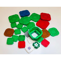 LEGO Super Mario Huge Fun Pack Mixed Rounded Plates and More #51716