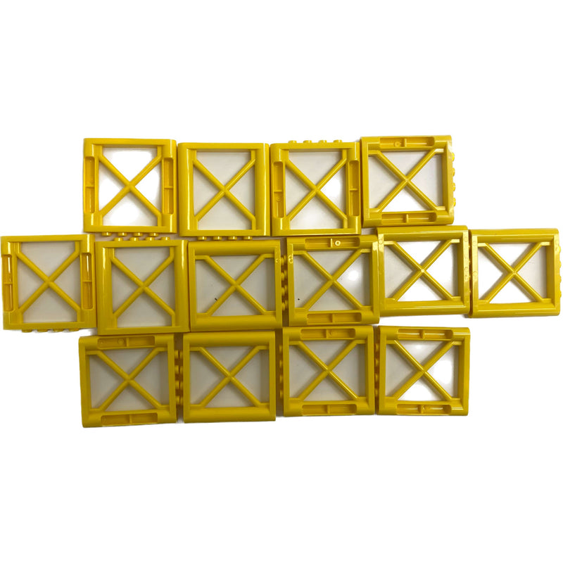 Lego Support Girder 1x6x5 Pack Of 14 Yellow #69497