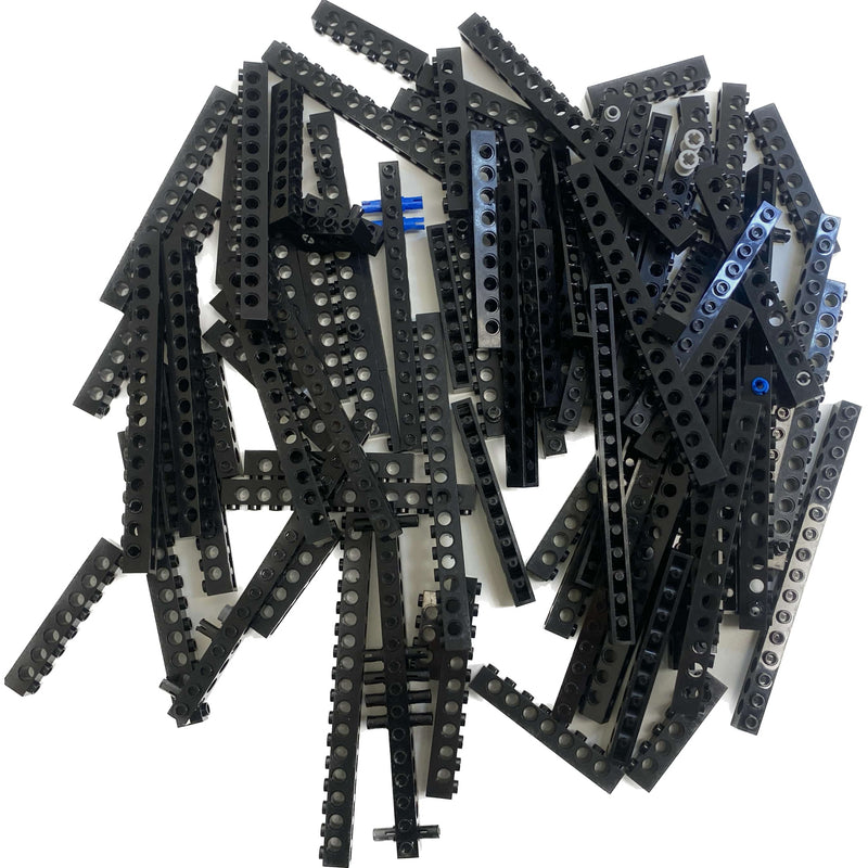 Lego Technic Black Brick Huge Mixed Pack #67207