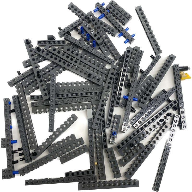 Lego Technic Dark Bluish Grey Brick Mixed Pack #66475