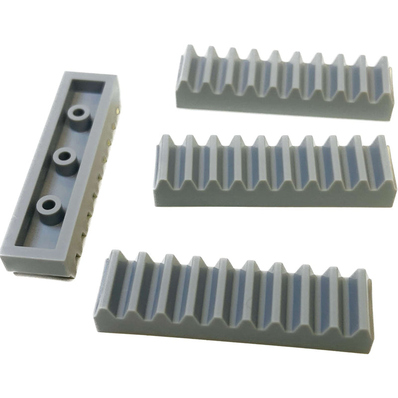Lego Technic Gear Rack 1x4 Brand New Pack Of 4 Light Bluish Grey