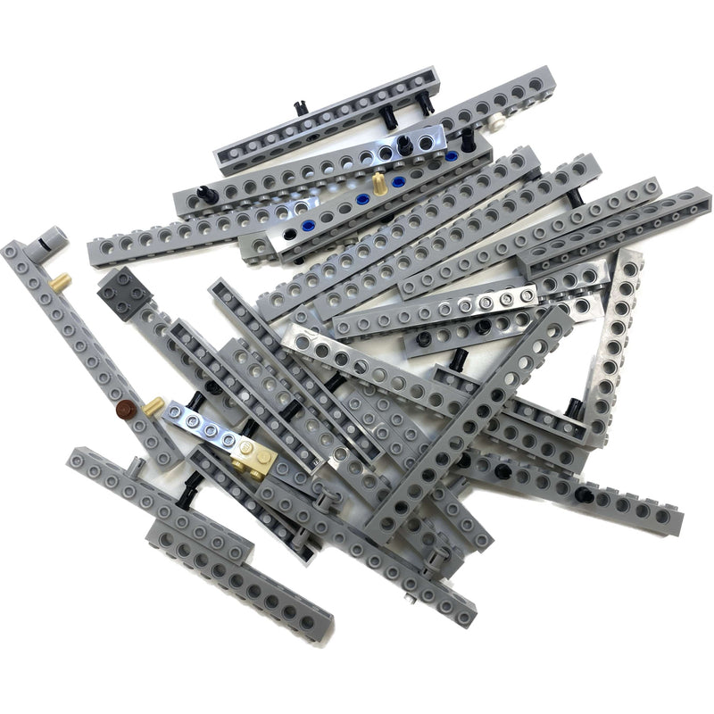 Lego Technic Light Bluish Grey Brick Pack #68431