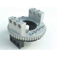 Lego Technic Turntable 56 Tooth Light Bluish Grey / Black #66136