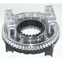 Lego Technic Turntable 56 Tooth Trans Clear / Black #67592