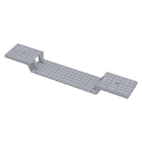 Lego Train Base 6x34 Split Level Light Bluish Grey - LEGO
