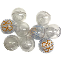 Lego Trans Clear Helmets Fun Pack Hemisphere 2x2 Space Diving Superheroes #60257