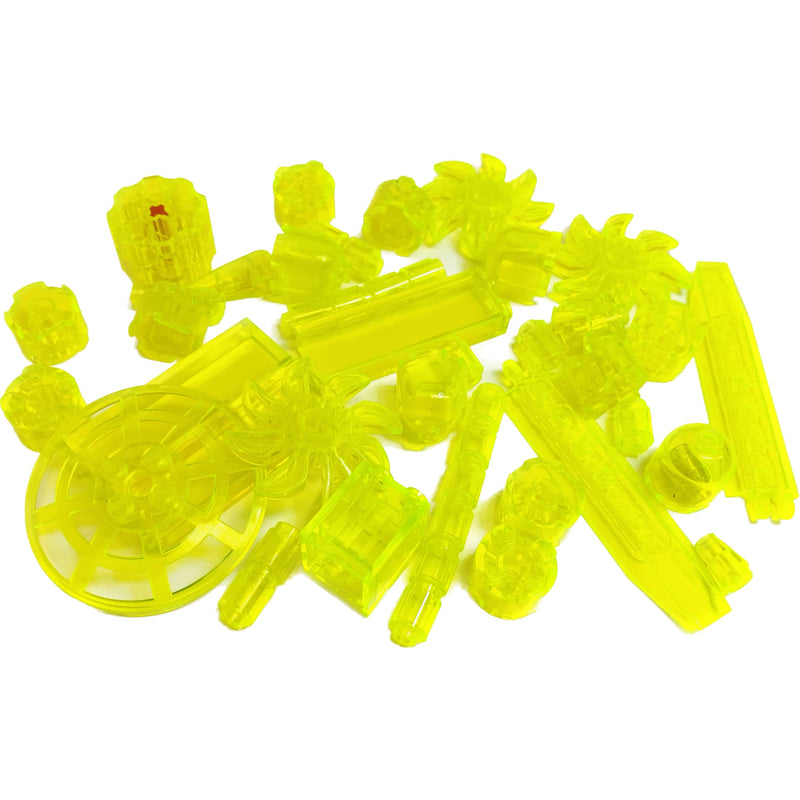 Lego Trans Neon Green Fun Pack Mixed Pieces Space #66280