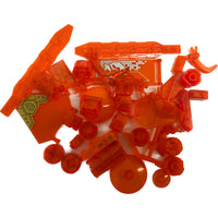 Lego Trans Neon Orange Fun Pack Mixed Pieces #66378