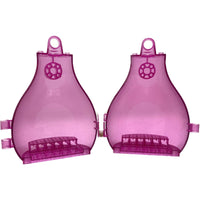 Lego Trolls Pear-shaped Container Pod 5x12x14 Pack Of 2 Trans Pink #68178