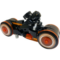Lego Tron Legacy Orange Lightcycle With Rinzler Minifigure #69200