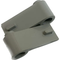 Lego Vintage Door 1x3x1 Pack Of 2 Light Grey (old Shade) Left And Right #69559