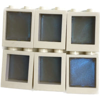 Lego Window Pack White / Satin Trans Black #66700