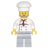 Lego Winter Village Chef Minifigure Christmas Holiday #70025