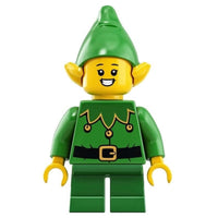 Lego Winter Village Elf Minifigure Christmas Holiday #70030