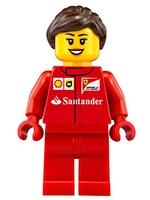 LEGO Speed Champions Scuderia Ferrari Team Member Minifigure #69259