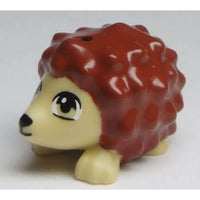 Lego Friends Animal Reddish Brown Hedgehog Brand New - LEGO