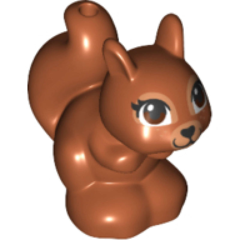 Lego Friends / Elves Animal Squirrel Brand New Dark Orange - LEGO