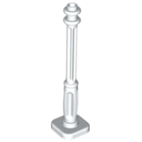 Lego Lamp Post Brand New White - LEGO
