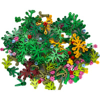 Lego Mixed Bag Of Leaves Flowers & Foliage! - LEGO