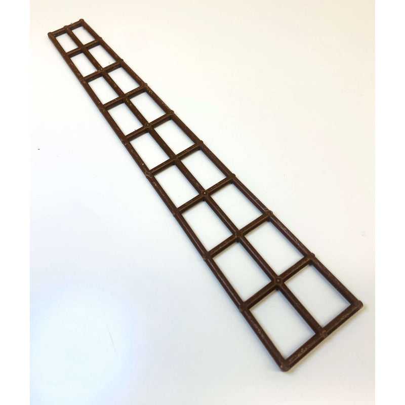 Lego Pirates Boat Mast Rigging Long 27x5 Brown (old Shade) #57699