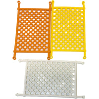 Lego Plastic Net Pack Of 3 Yellow / Orange / White #55403 - LEGO