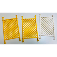 Lego Plastic Net Pack Of 3 Yellow / White #52096 - LEGO