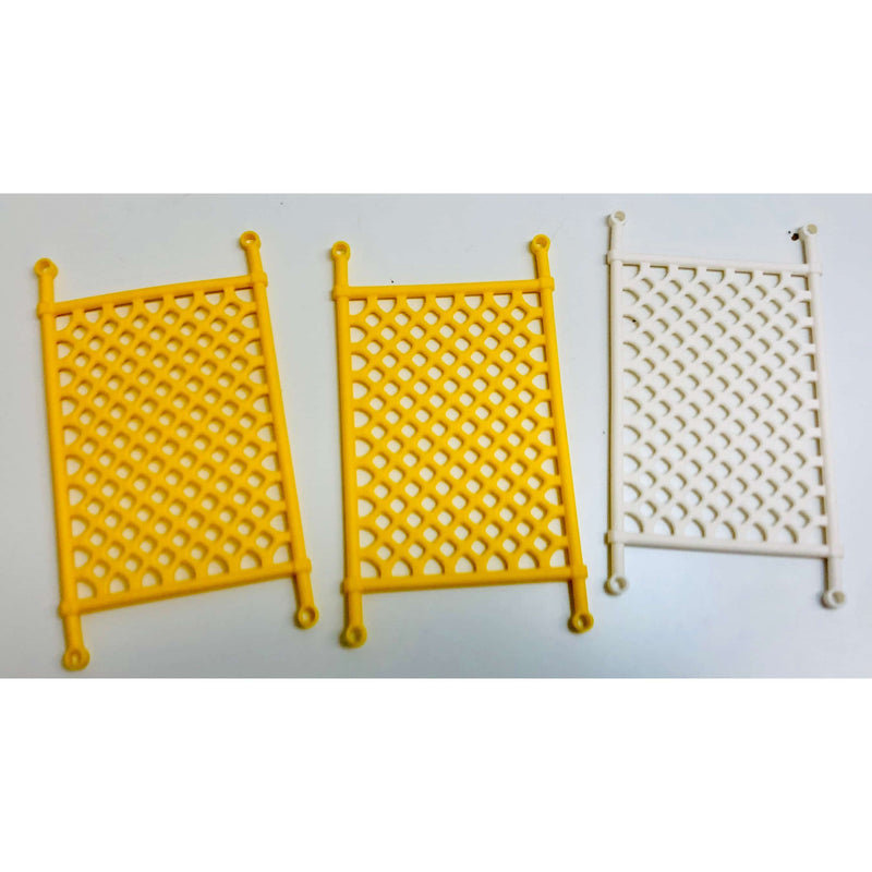 Lego Plastic Net Pack Of 3 Yellow / White #52096 - LEGO