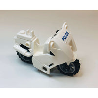 Lego Police Motorcycle / White Motorbike - LEGO