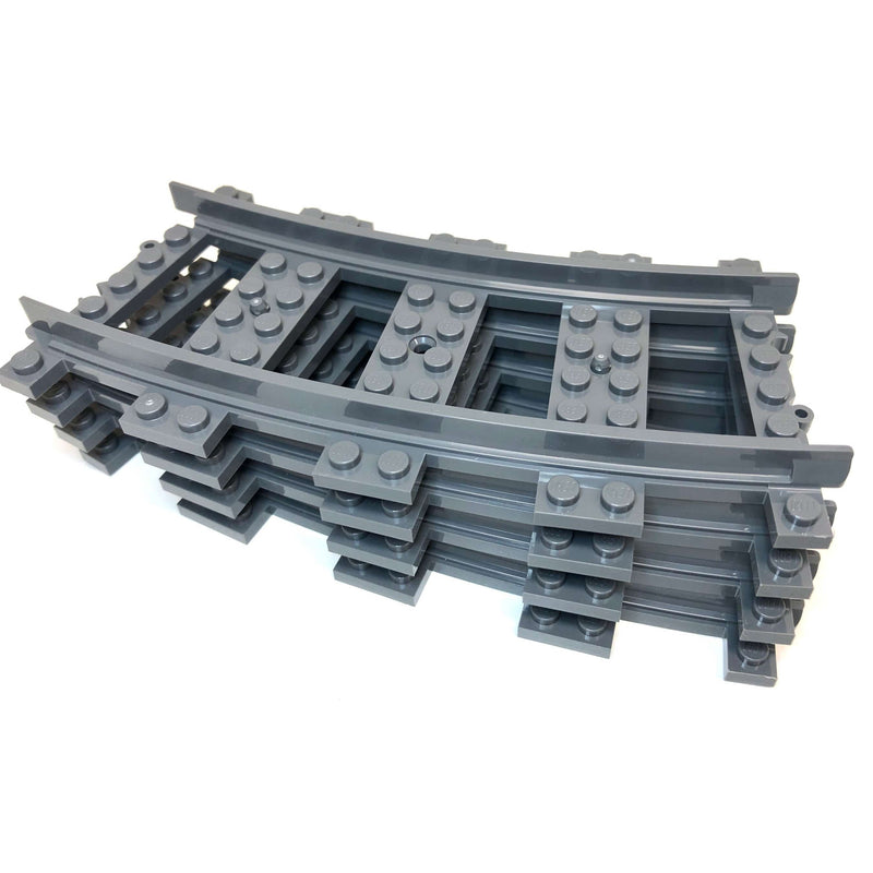 Lego Rc Train Track Curved Pack Of 4 - LEGO