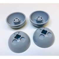 Lego Star Wars Ball Turret 3x3 Hemisphere Pack Of 4 Light Bluish Grey #56570