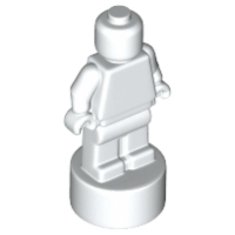 Lego Statuette / Trophy White Brand New - LEGO
