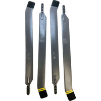 Lego Technic Large Rotor Blade Pack Of 4 Black Tip #57614