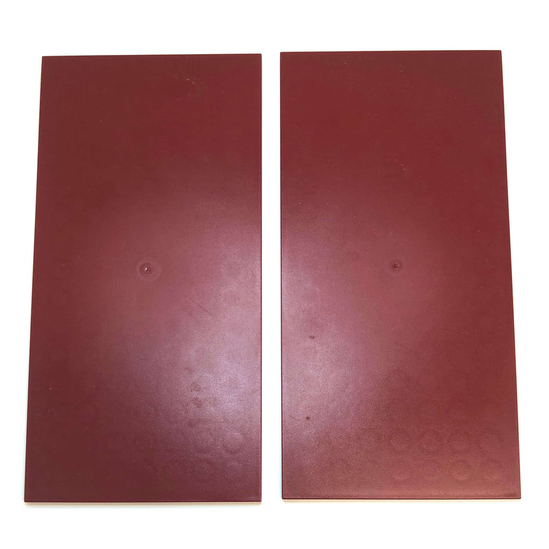 Lego Tile 8x16 Pack Of 2 Dark Red - LEGO