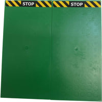 Lego Tile 8x16 Pack Of 2 Green #55810