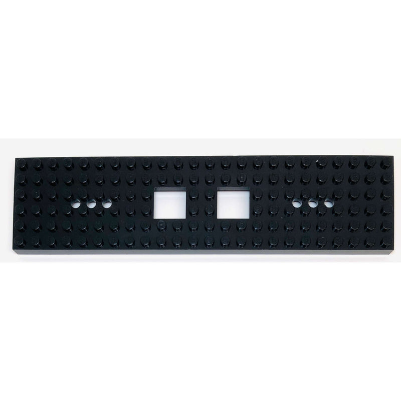Lego Train Base 6x24 Black - LEGO