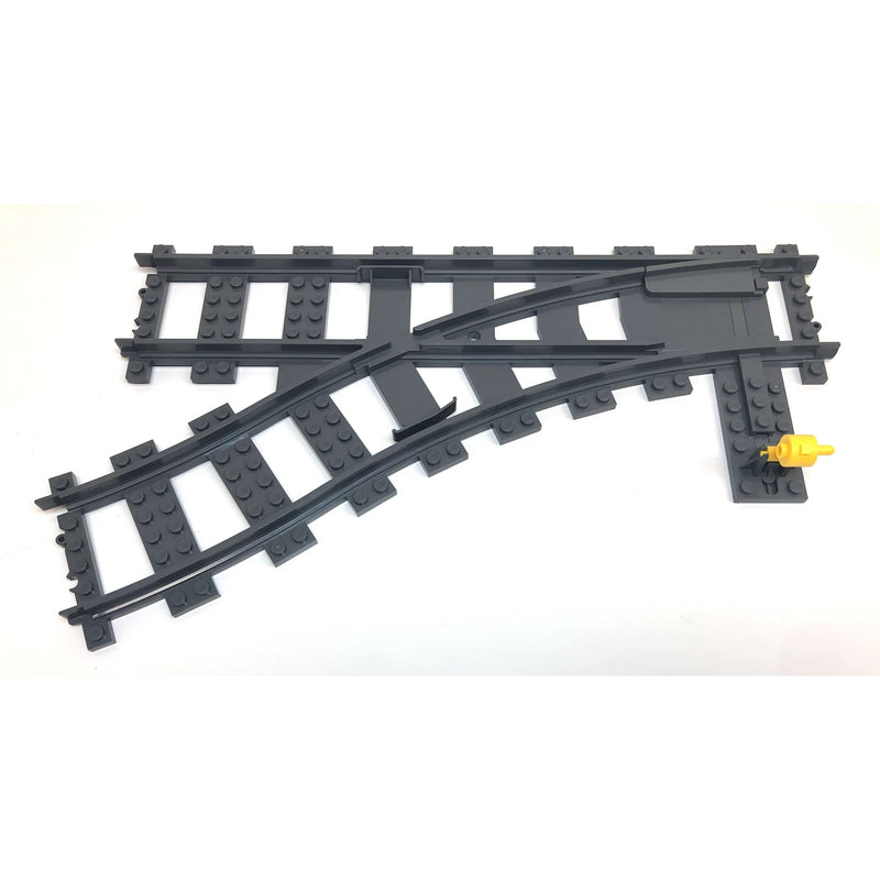 Lego Train Track Plastic (rc Trains) Switch Point Left - LEGO